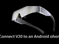 OEM و ODM 41 درجة FOV 1080P 143 بوصة HDMI رأس نصب شاشة مع 2 مكبر صوت