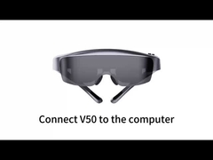 ENMESI V50 AR Glasses1920 * 1080 * 2 OLED 3000 نيتس 50° FOV AR HMD