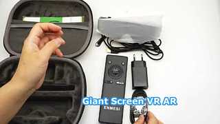 نظارة ENMESI V20 ثلاثية الأبعاد VR/ AR، شاشة عملاقة بدقة 1080 بكسل