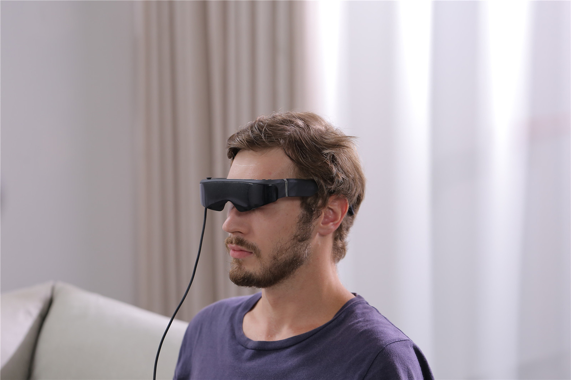 ENMESI V30 43 درجة USB-C و HDMI واجهة VR نظارات ذكية عرض فيديو ثلاثي الأبعاد