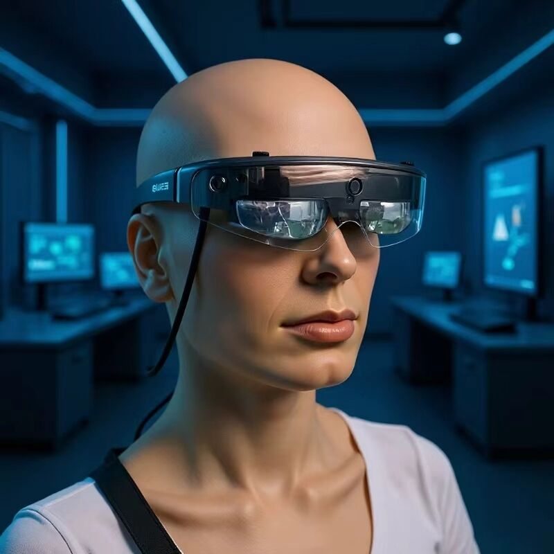 نظارات ذكية OLED AR 1080P مع 43 درجة FOV و 3000 نيت للوهج لتجربة الواقع المعزز الغامرة