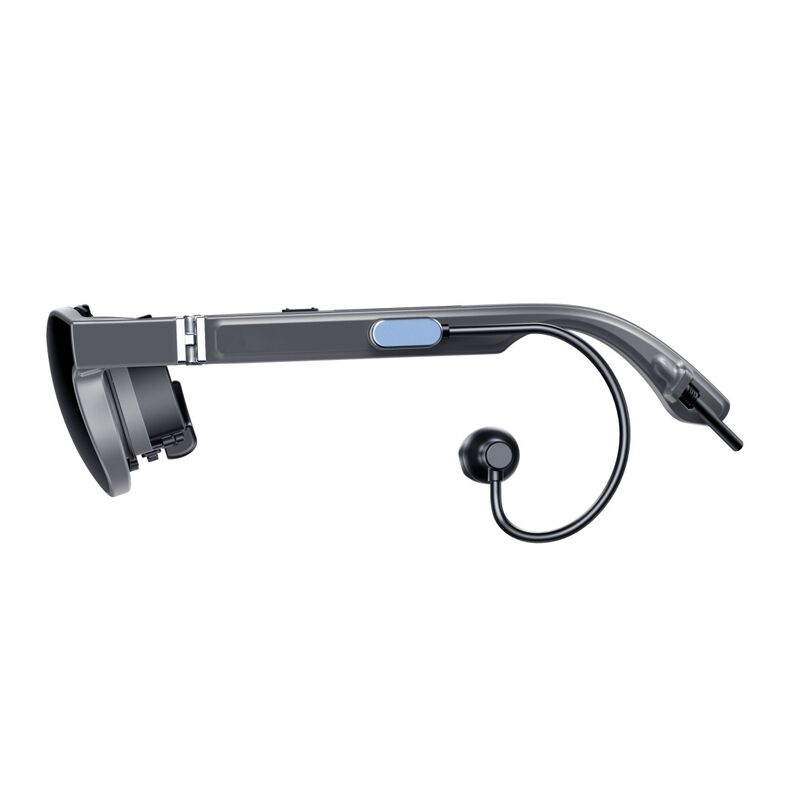 Pancake LCD VR Smart Glasses with 1920x1080 Resolution 70° FOV and USB-C Connectivity Head Mounted Display