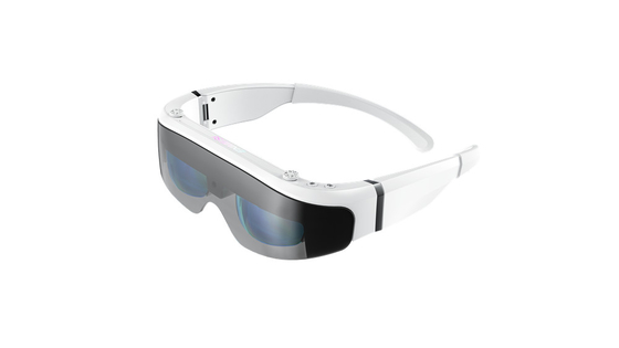 شاشة كبيرة مثبتة على الرأس FOV OLED نظارات ذكية بدقة 1080 بكسل