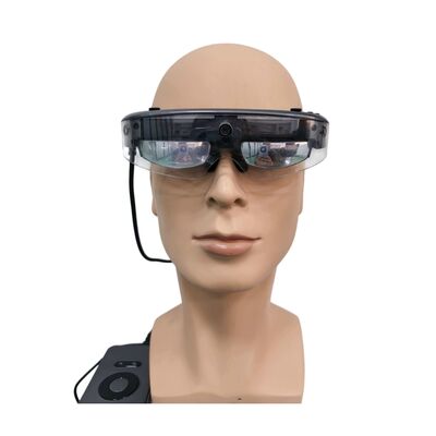 نظارات ذكية OLED AR 1080P مع 43 درجة FOV و 3000 نيت للوهج لتجربة الواقع المعزز الغامرة