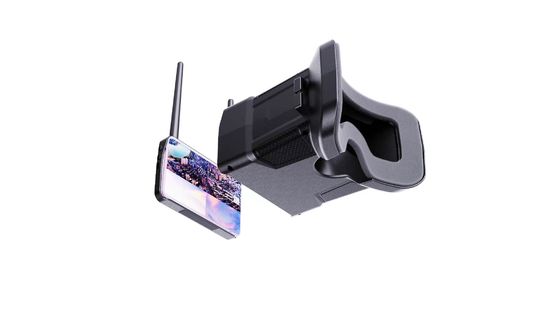 5.8G 120 درجة FOV 480x272 دقة 48 قناة نظارات FPV مع شاشة TFT